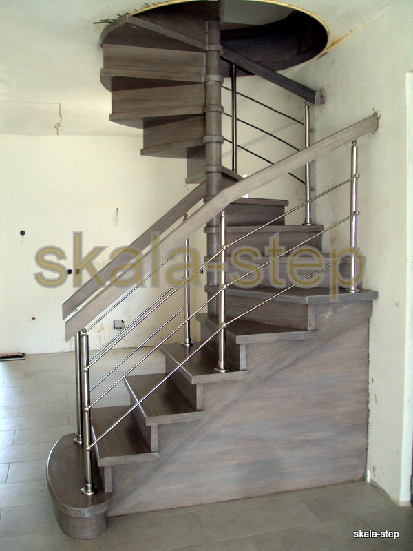 Σύνθετη κυκλική σκάλα |Αλιβέρι γρι