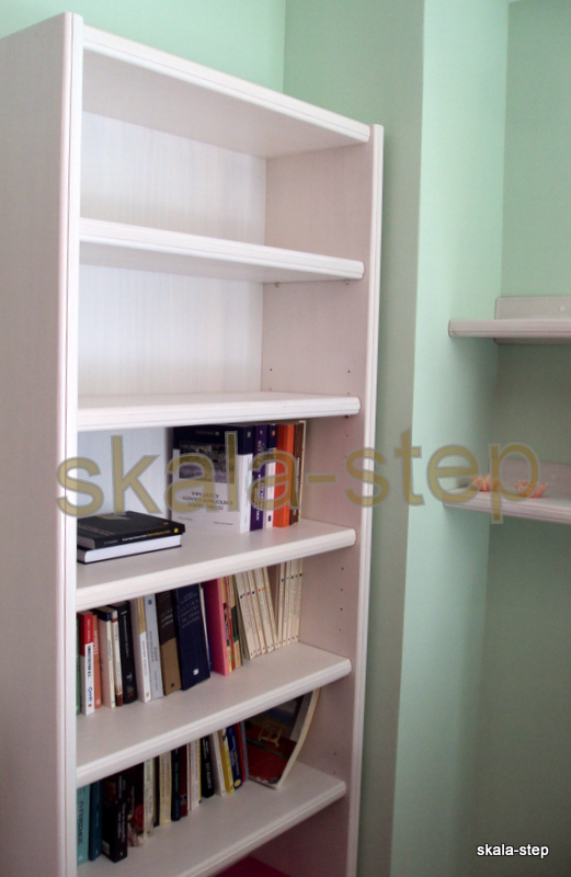 βιβλιοθήκες ράφια