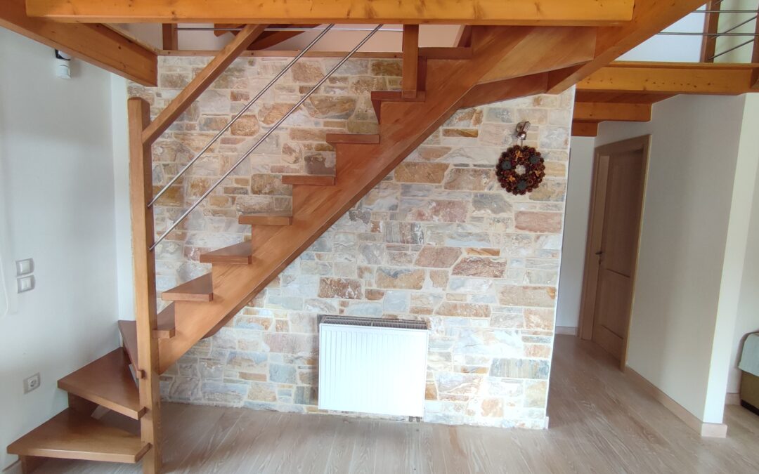 Βίλια Γωνιακή από Οξιά